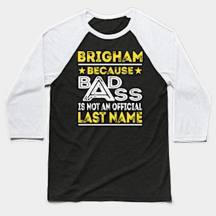 BRIGHAM Baseball T-Shirt